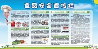 食品宣传栏 食品安全 食品安全知识
