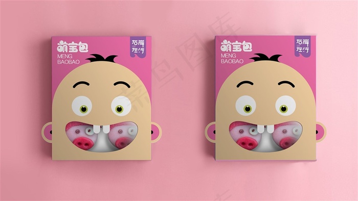右岸左行萌宝包包装设计