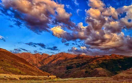 冬天自然背景风景