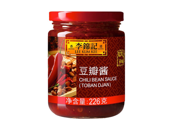 李锦记豆瓣酱超市商品白底图免抠实物摄影png格式图片透明底