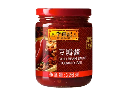 李锦记豆瓣酱超市商品白底图免抠实物摄影png格式图片透明底