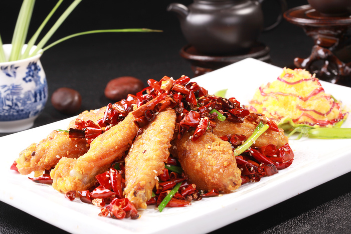 干煸鸡中翅 (1)