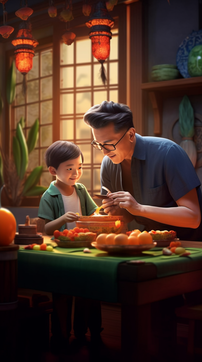 父亲 父亲节 温馨 坚强 爱护 关怀 教育 快乐 幸福 父爱