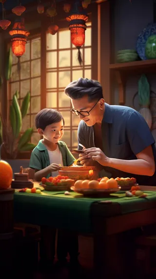 父亲 父亲节 温馨 坚强 爱护 关怀 教育 快乐 幸福 父爱