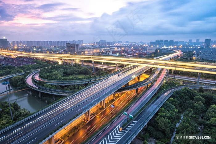 城市夜景图片