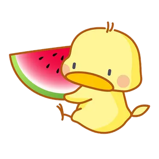 免扣 素材 动物 鸭子212