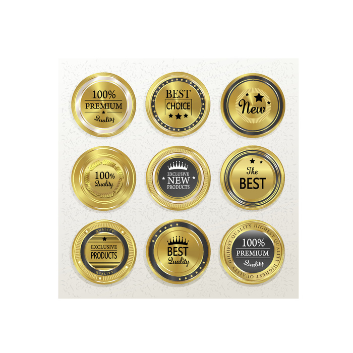 设计勋章标志素材