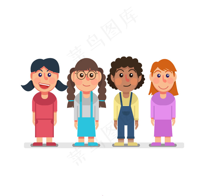 可爱的女孩