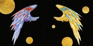 北欧珐琅彩装饰画