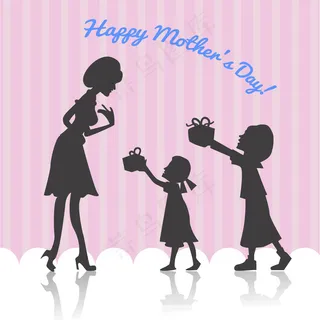 母亲节免抠图片 