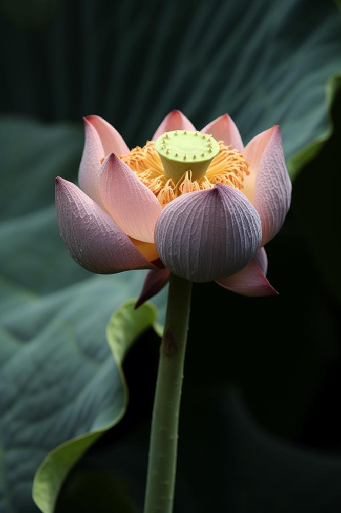 绿色简约节气清新意境背景