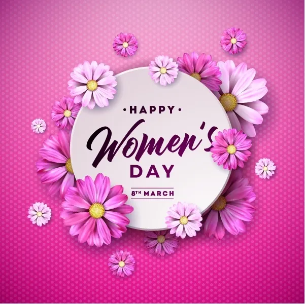 三八妇女节女神节贺卡素材eps,ai矢量模版下载