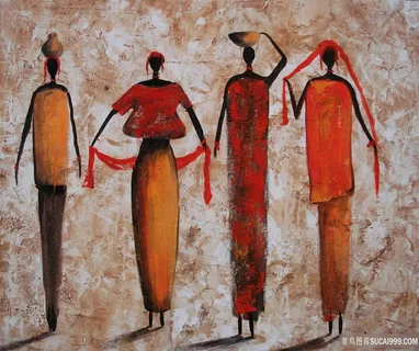 水彩人物艺术插画