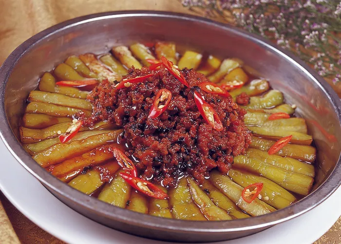 1009CS-0219肉酱蒸茄子