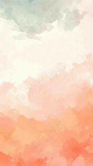 水墨泼墨粉色绿色渐变纹理背景