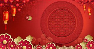 设计新年2022背景