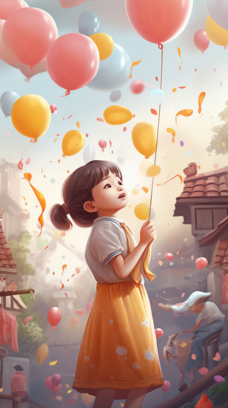 儿童 节日 快乐 热闹 开心