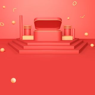 立体C4D场景电商首页主图直通车促销banner海报背景PSD素材