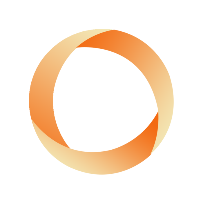 炫酷彩色三等分科技圆环