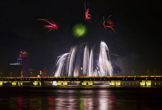 澳门国际烟花节的烟花图片-第5张