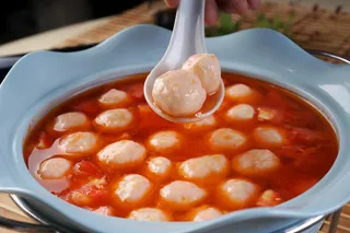 XCXC0979蕃茄墨鱼丸