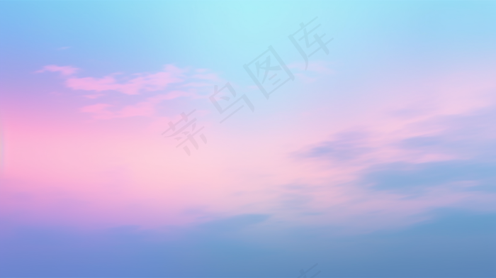 蓝粉色天空背景(4368x2448)