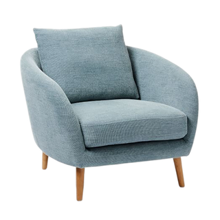 灰色单只沙发免扣png