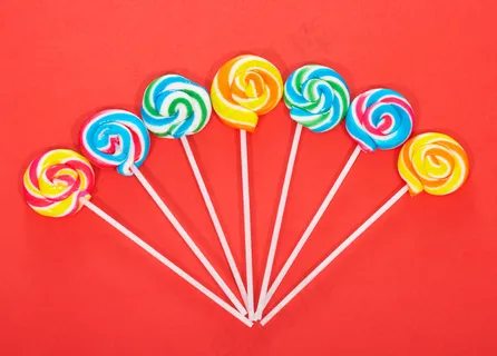 可爱棒棒糖图片