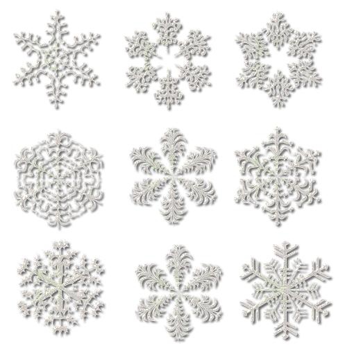雪花 PNG免抠(738x760)