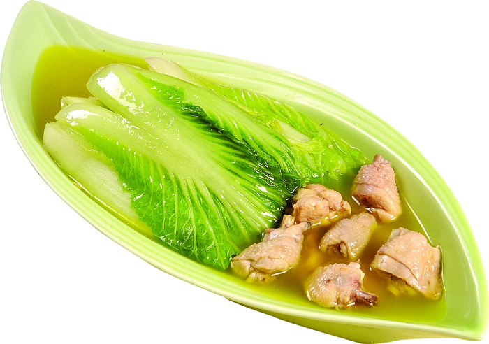 鸡汤娃娃菜 