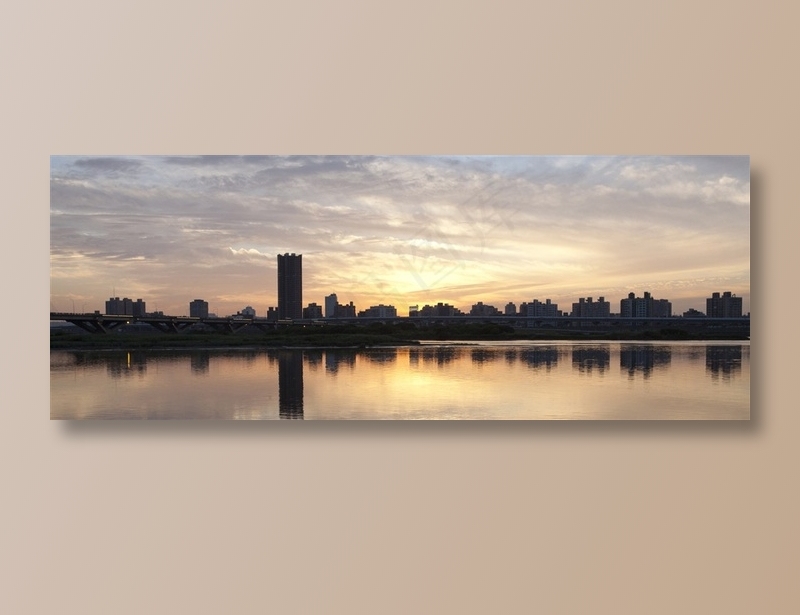 城市建筑剪影