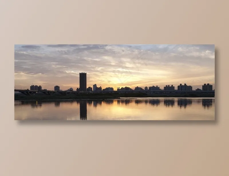 城市建筑剪影