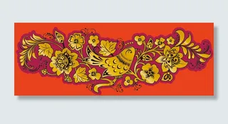 中式传统花朵纹样