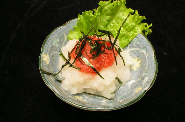  明太鱼籽拌山药