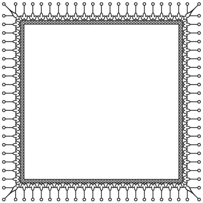 欧式复古线条边框花纹AI矢量LOGO角框花边分割线设计PSD卡片素材