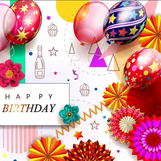 设计儿童生日背景