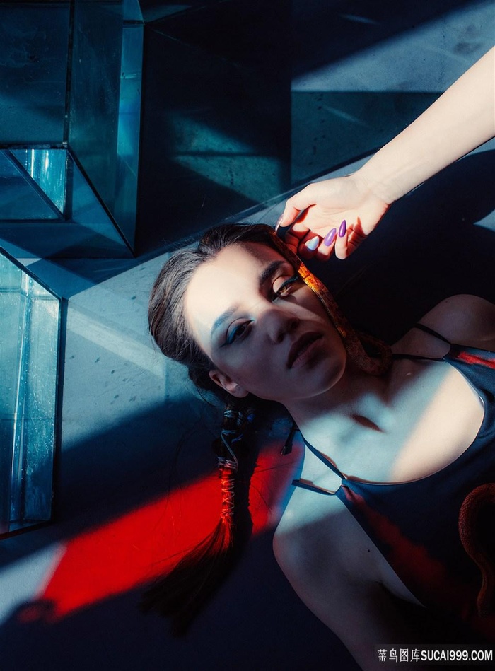 化妆品模特美容