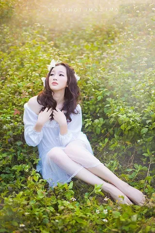 摄影图片人物美女模特照片