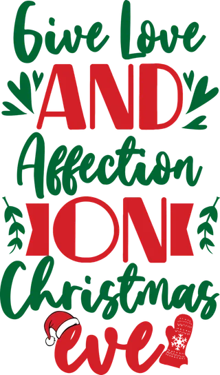 圣诞节字体平安夜主题字体设计