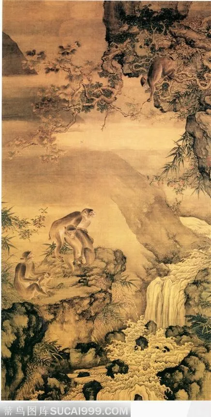 苍劲的青松