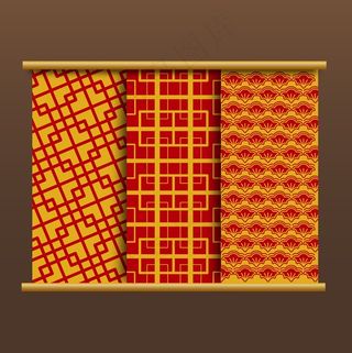 2022传统新年窗花底纹