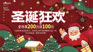 圣诞节 圣诞节海报图片