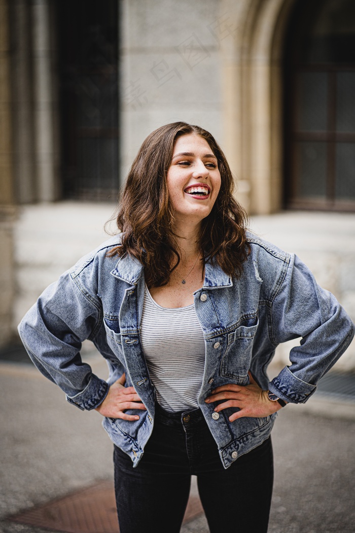 英伦风美女*摄影