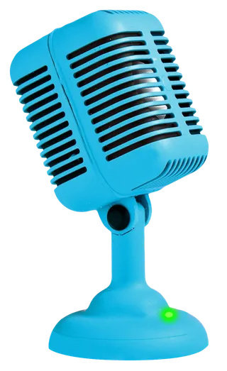 麦克风蓝色