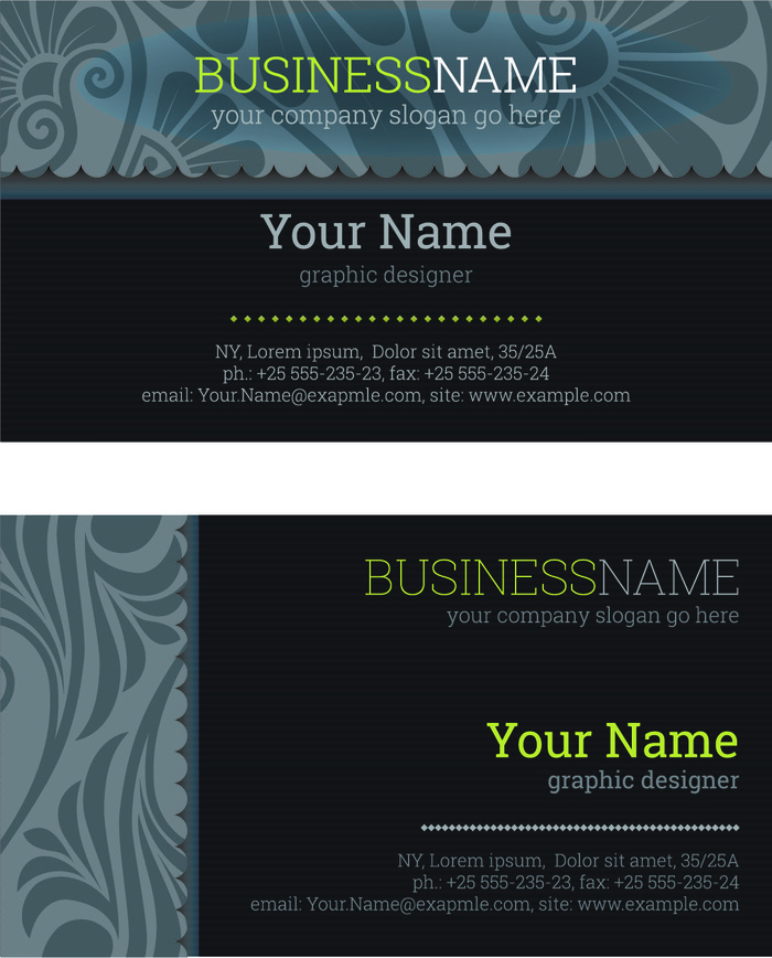 名片模板高档名片公司名片商务名片