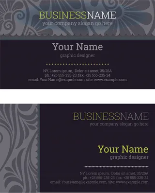 名片模板高档名片公司名片商务名片