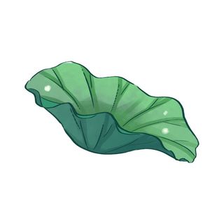 国潮中国风手绘荷花莲花荷叶莲藕植物花卉装饰插画PSD设计素材