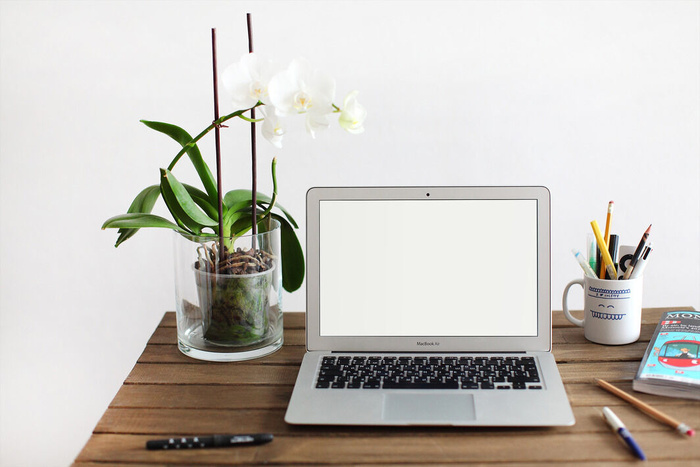 设计苹果笔记本样机