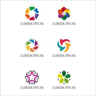 图标识标志公司字母企业商标品牌LOGO设计素材矢量模板