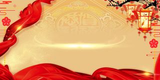 中国风传统水墨古风古典展板边框工笔画PS海报背景平面设计素材